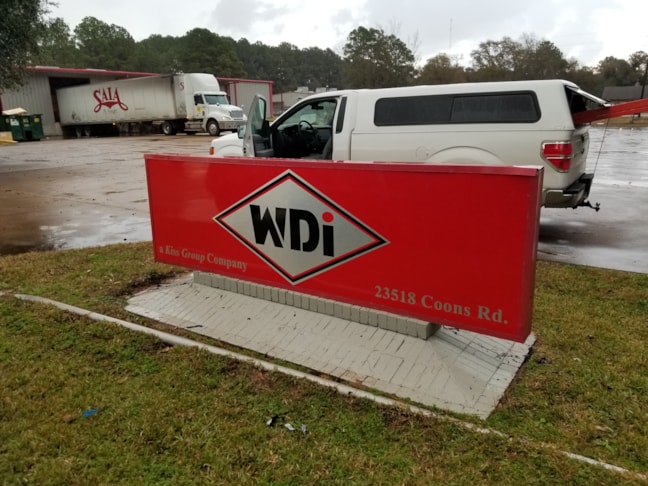 Street Metal Manufacturing Company In Houston Monument Sign