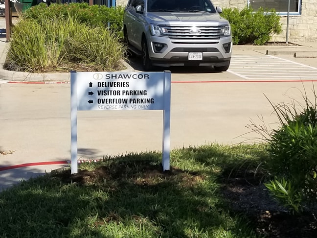 Houston Texas Oil and Gas Company Commercial Business Signage