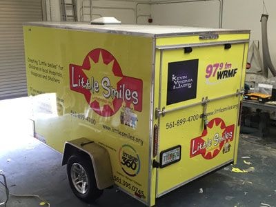 Trailer Wrap for Little Smiles