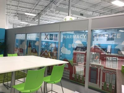 Window Partition Graphics for Mail My Prescriptions