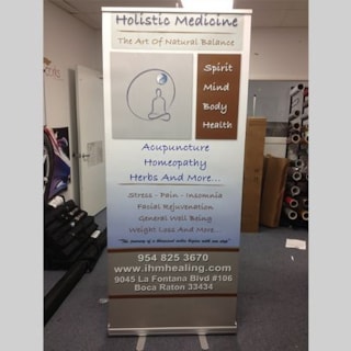 - Image360-Boca-Raton-FL-Freestanding-Banner-Stand-Healthcare-Holistic-Medicine
