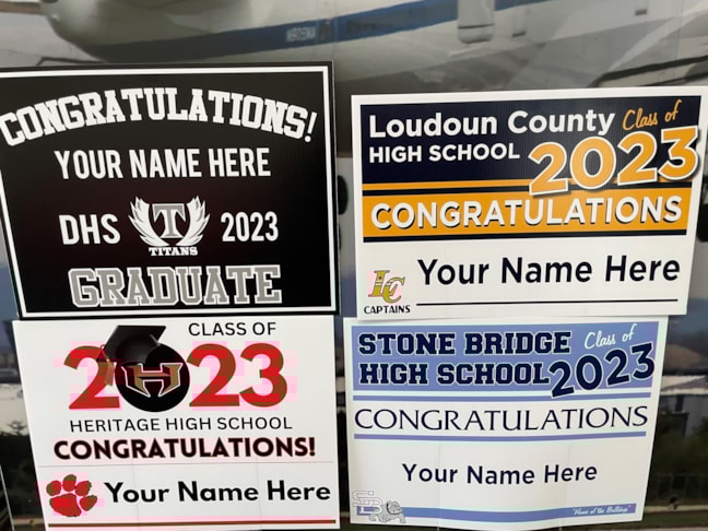 School & University Event Signs | School, College, & University Signs