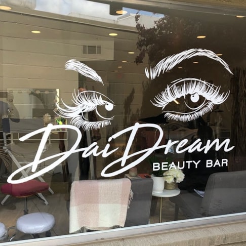 Custom Decals, Wraps & Lettering for Day Dream Beauty Bar 