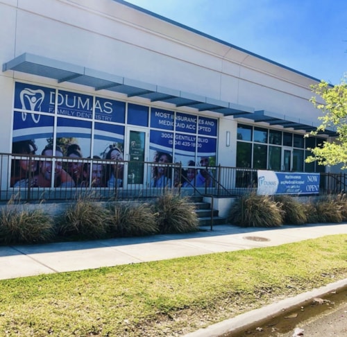 Building Wraps & Building Covers for Dumas Dentistry 