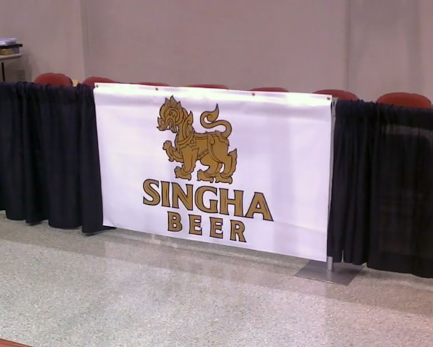 Fabric and Vinyl Indoor Banners