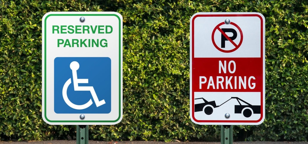 Parking Lot Signs