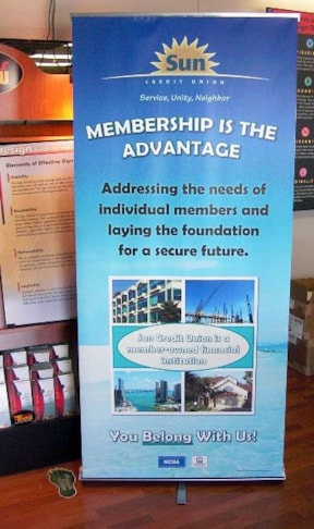 Retractable Banners, Pop-Up Banners and Stands