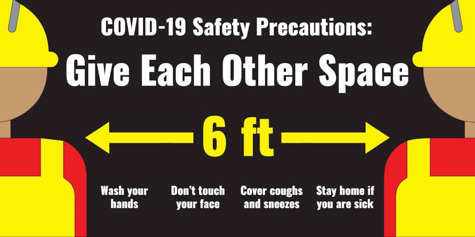 COVID-19 Banners from Image360 Corona