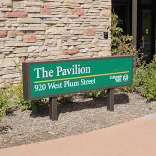 Outdoor Sign - The Pavilion CSU - Fort Collins, CO