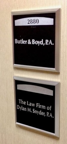 Custom Indoor Engraved Plaque with Custom Frame