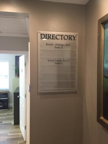Directory and Wayfinding Signage