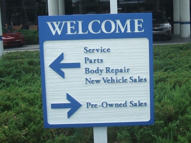 Parking Lot Signs
