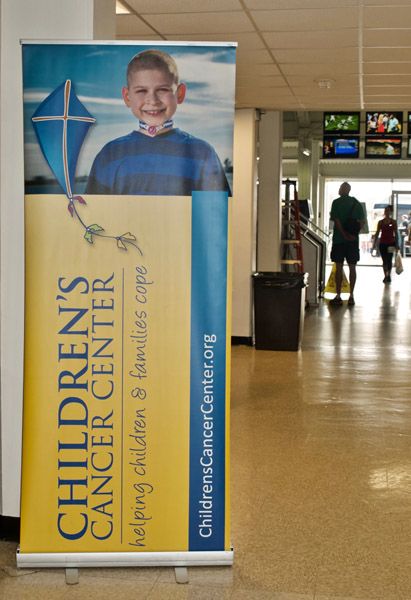 Custom Fundraiser Event Banner Stand