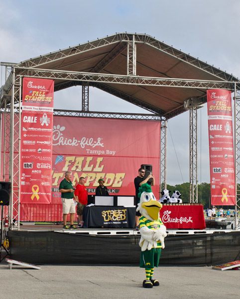 Custom Fundraiser Event Main Stage Banners