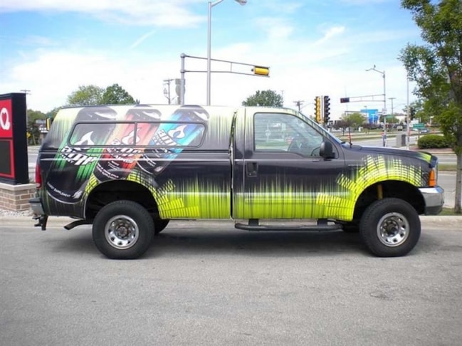 Full Wrap vinyl graphics. Side Windows use special See-Thru Perforated Window Vinyl with Clear Overlaminate for complete unobstructed viewing from the inside of the cab.)