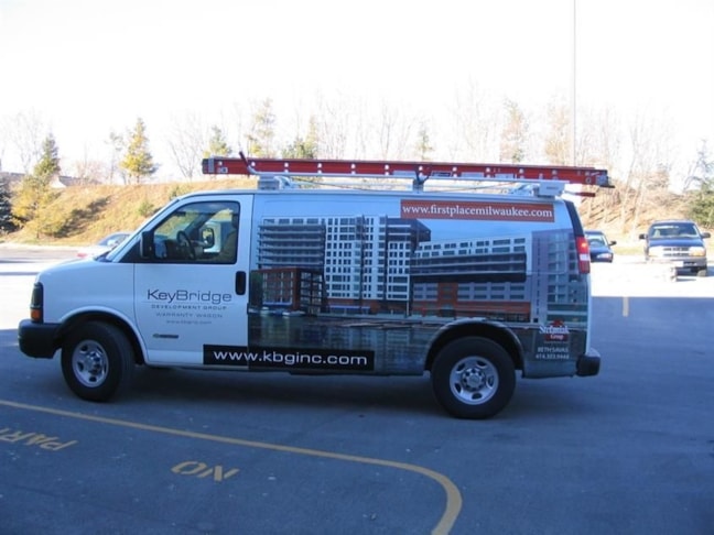 Chevy Express - Partial Wrap - Keybridge Development