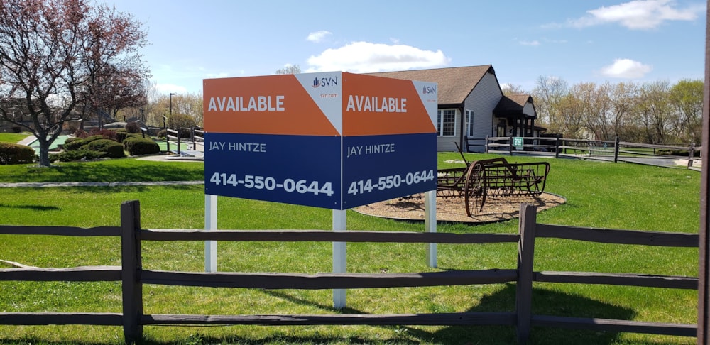 Real Estate Sign Frames