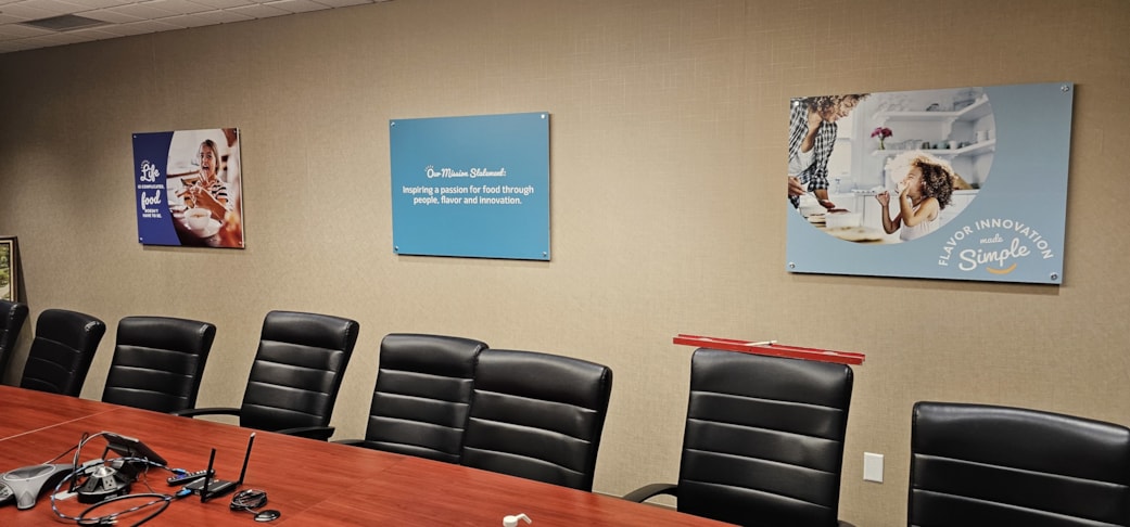 Indoor Signage & Indoor Signs | Manufacturing