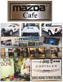 Many types of signage done for Whitten Brothers in Richmond, VA