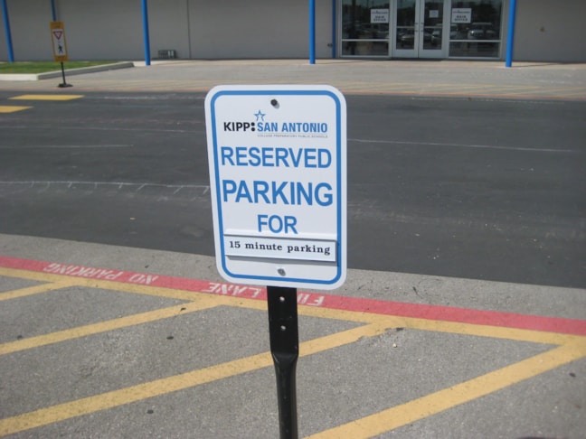 Parking Lot Signs