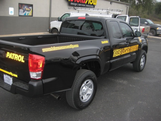 Vehicle Decals and Lettering