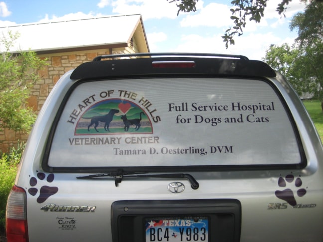 Vehicle Decals and Lettering