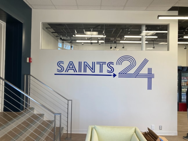 Wall Graphic for Marymount University