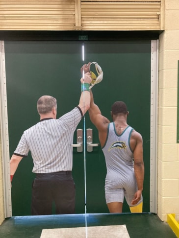 Wrestling Team Entry Graphic