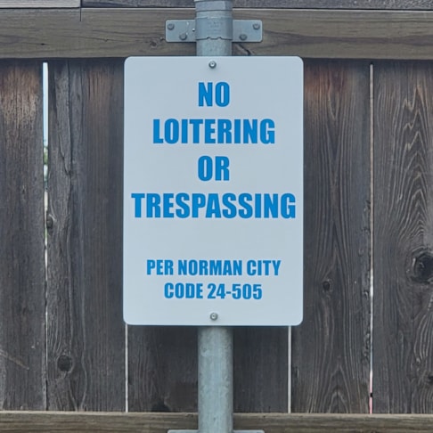 Parking Lot Signs